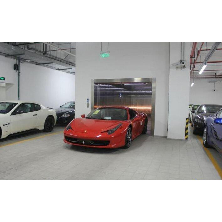 汽車（chē）電梯（tī）效果圖（tú）